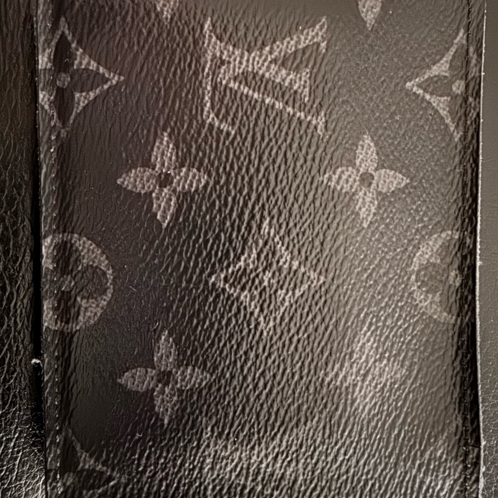 Louis Vuitton Black Monogram Men's Multiple Wallet